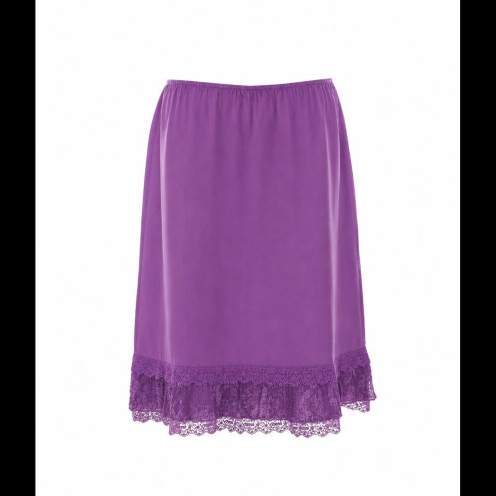Ganni Women Fluid Satin Midi Skirt